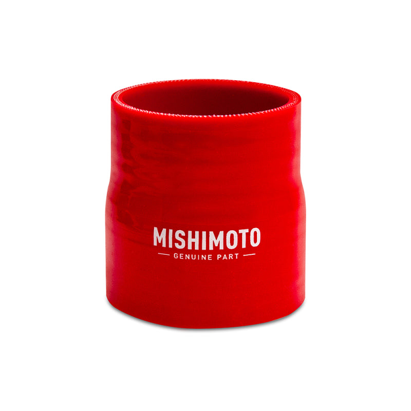 Mishimoto 2.75in. to 3in. Silicone Transition Coupler - Red Silicone Couplers & Hoses Mishimoto