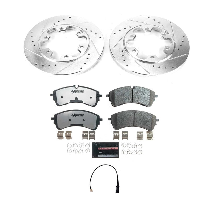 Power Stop 2021 Ford Transit-350 Rear Z36 Truck & Tow Brake Kit Brake Kits - Performance D&S PowerStop