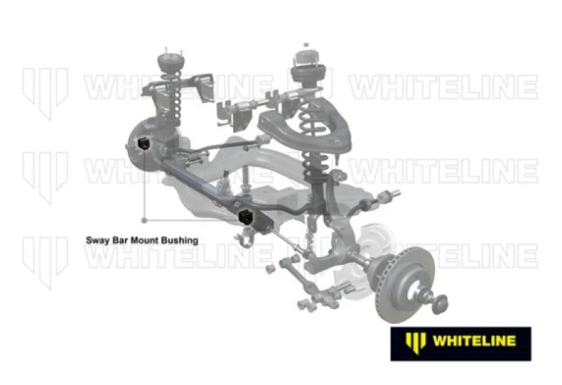 Whiteline 94-99 Skyline R33 GTS RWD /89-93 Skyline R32 GTS RWD 24mm Front Sway Bar Mount Bushing Kit Sway Bar Bushings Whiteline