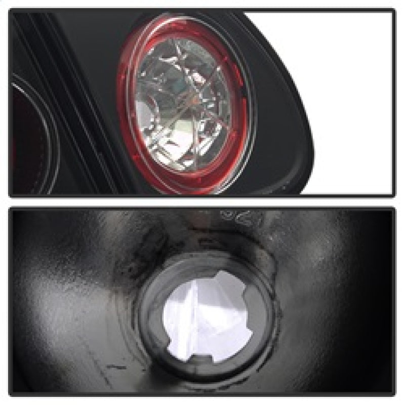 Spyder Toyota Corolla 03-08 Euro Style Tail Lights Black ALT-YD-TC03-BK Tail Lights SPYDER