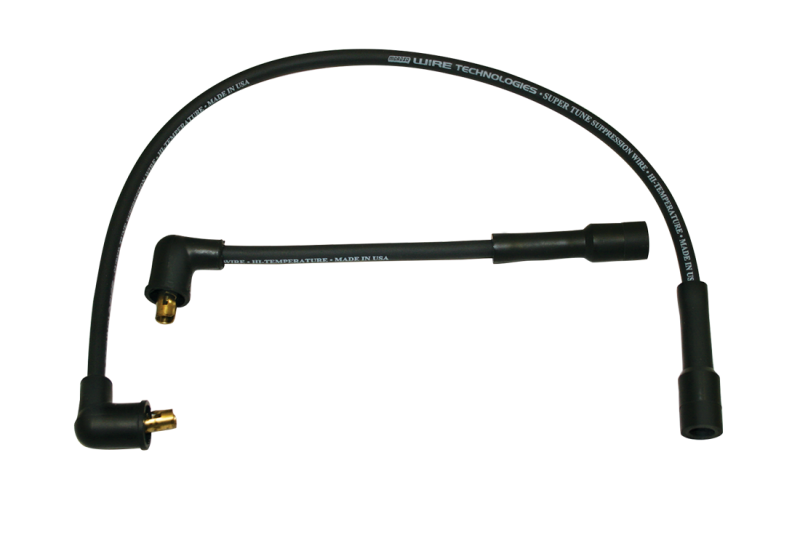 Moroso 85-96 Harley-Davidson FLT/FLHT/FLHR/FLTR/FLHS Suppression Core Wire Set - Black Spark Plug Wire Sets Moroso