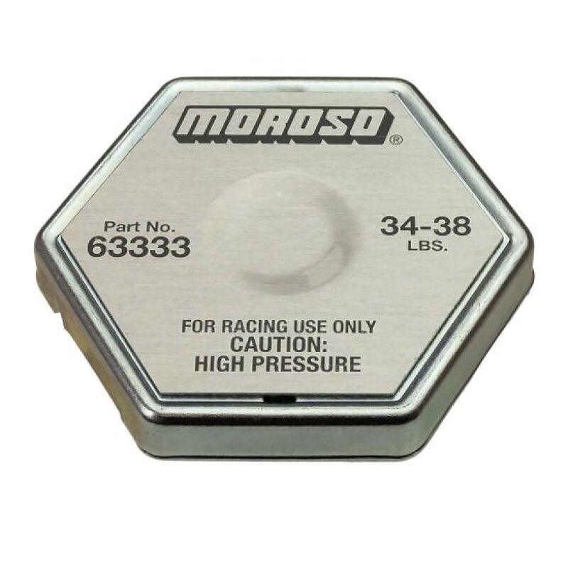 Moroso Racing Radiator Cap - 34-38 PSI Radiator Caps Moroso