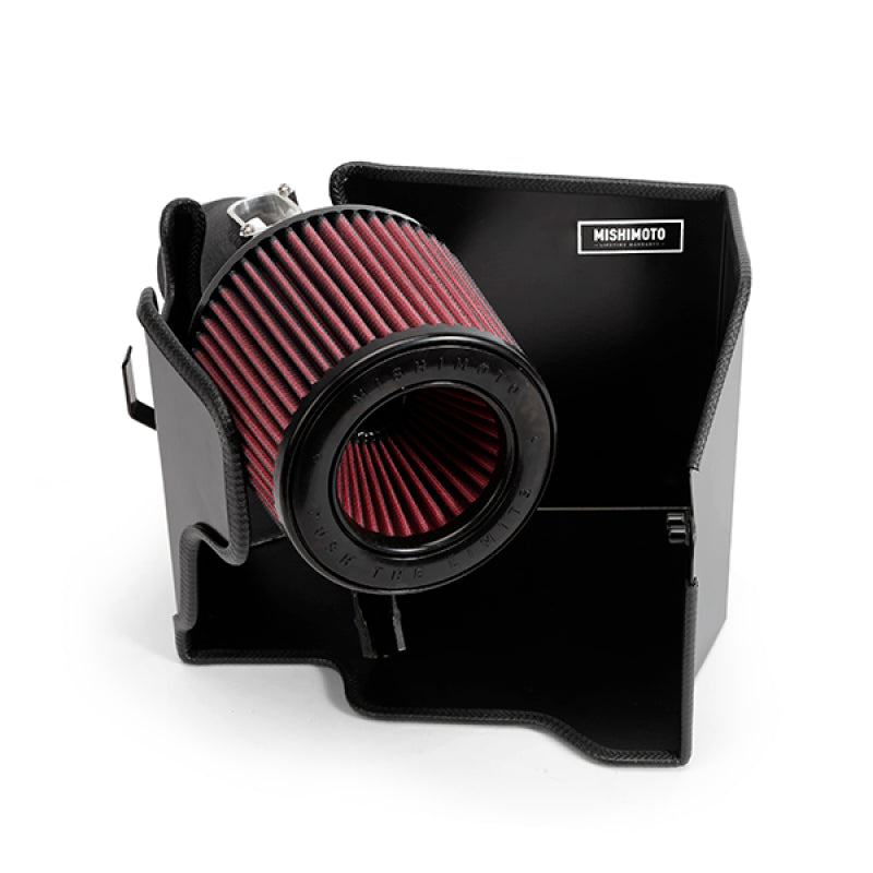 Mishimoto 14-16 Mini Cooper S 2.0L Performance Air Intake Kit - Wrinkle Black Cold Air Intakes Mishimoto