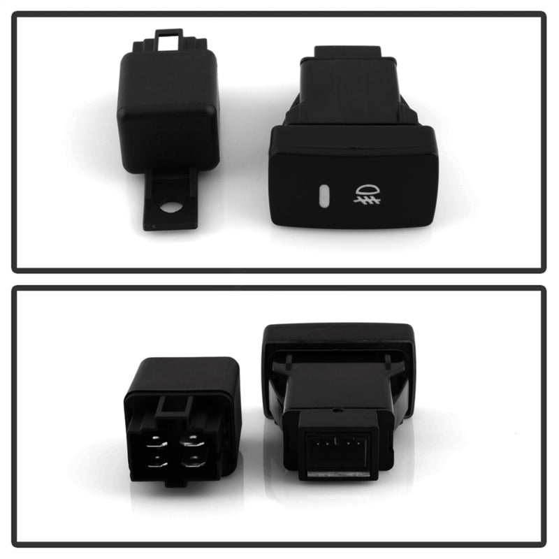 Spyder Honda CRV 2015-2016 OEM Fog Lights W/Switch and Cover Clear FL-HCRV2015-C Fog Lights SPYDER