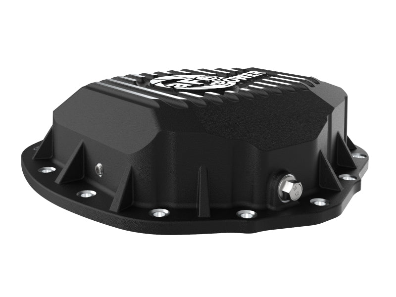 aFe 19-23 Dodge Ram 2500/3500 Pro Series Rear Differential Cover - Black w/ Machined Fins Diff Covers aFe