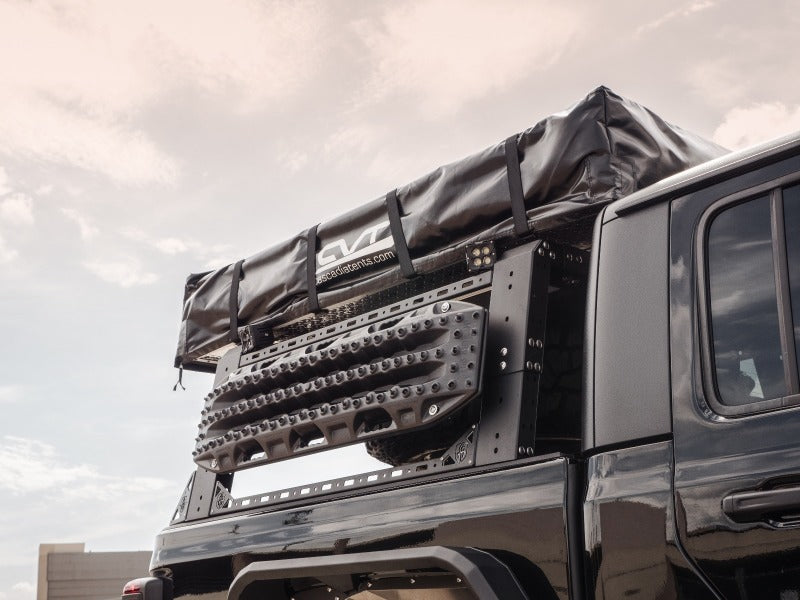 Road Armor Universal 5ft Bed TRECK Adj Bed Rack - Tex Blk (w/o Brackets) Bed Racks Road Armor