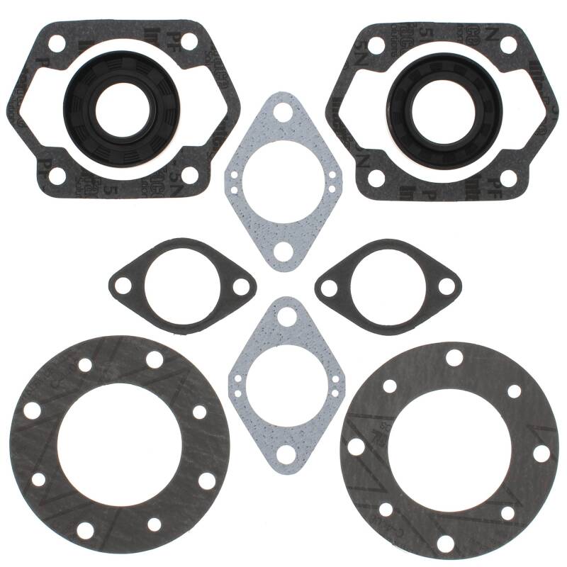 Vertex Gaskets 1972 Ski-Doo TNT 400 FA 398 Complete Gasket Kit w/ Oil Seals Engine Hardware Vertex Pistons