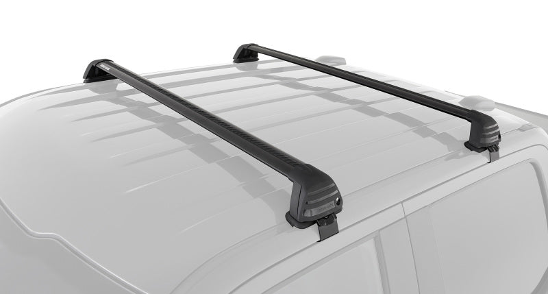 Rhino-Rack 04-08 Ford F150 Supercrew Vortex ROC25 Flush 2 Bar Roof Rack - Black Roof Rack Rhino-Rack