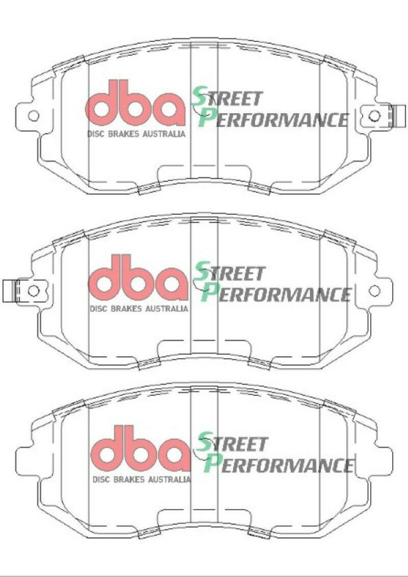 DBA 03-05 Subaru WRX / 08 Subaru WRX SP500 Front Brake Pads Brake Pads - Performance DBA