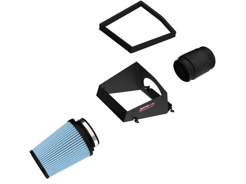 aFe 24-26 Jeep Wrangler JL L4-2.0L Rapid Induction Cold Air Intake System w/ D2 Dura-Dry Filter Cold Air Intakes aFe