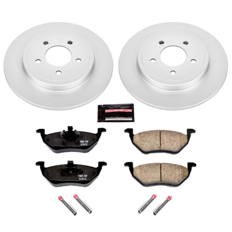 Power Stop 05-08 Ford Escape Rear Z17 Evolution Geomet Coated Brake Kit Brake Kits - Performance Blank PowerStop