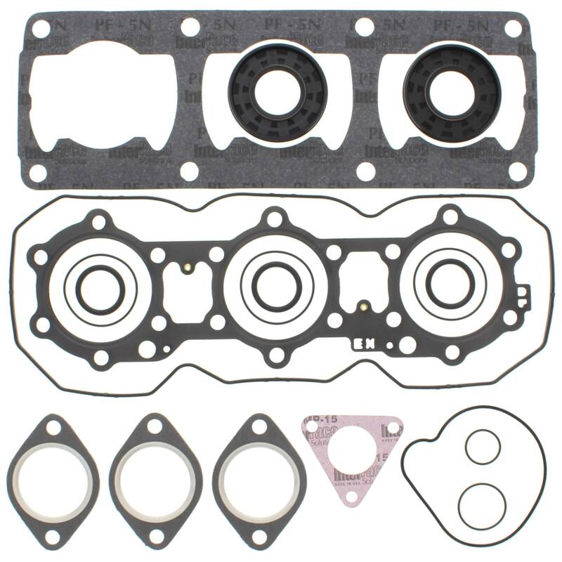 Vertex Gaskets 1994 Polaris Indy XLT Special XTRA Complete Gasket Kit w/ Oil Seals Engine Hardware Vertex Pistons