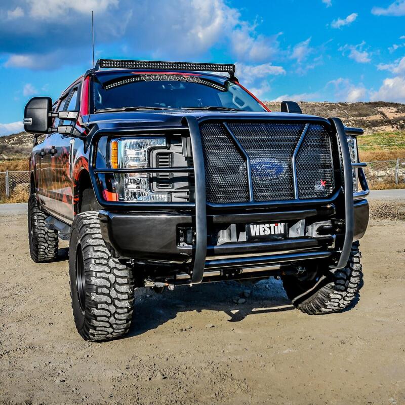Westin 2017-2018 Ford F-250/350 HDX Grille Guard - Black Grille Guards Westin