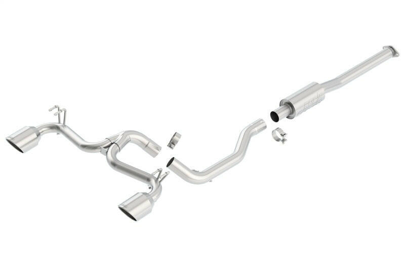 Borla 08-14 Mitsubishi EVO X Catback Exhaust Catback Borla
