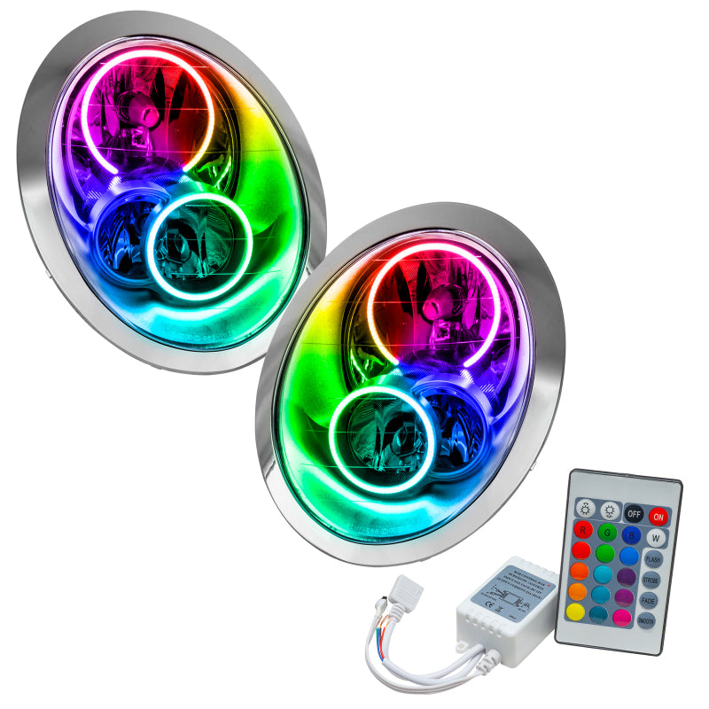 Oracle 05-08 Mini Cooper/S SMD HL - ColorSHIFT w/ Simple Controller Headlights ORACLE Lighting