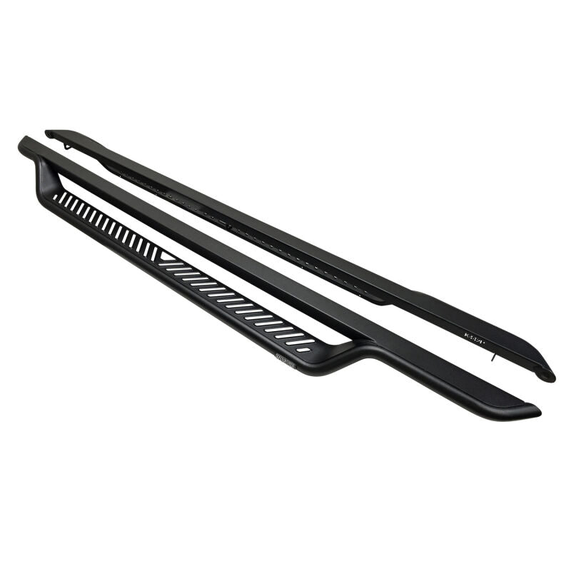 Westin 09-18 RAM 1500 CC / 10-24 RAM 2500/3500 CC Outlaw Drop Running Boards - Tex. Blk Running Boards Westin
