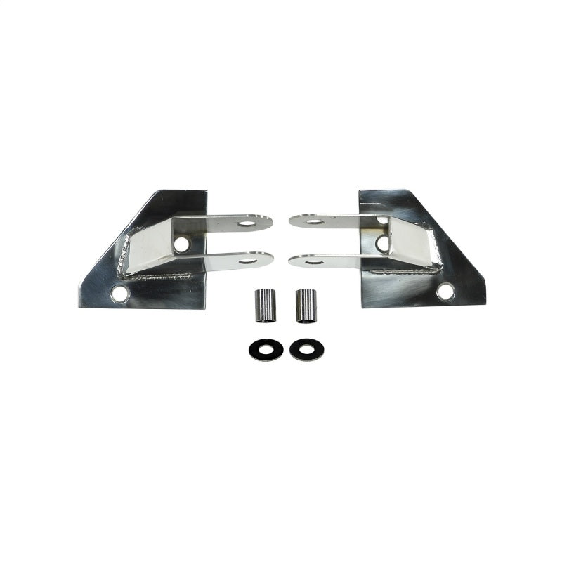 Rugged Ridge 87-95 Jeep Wrangler YJ Stainless Steel Mirror Relocation Brackets Exterior Trim Rugged Ridge