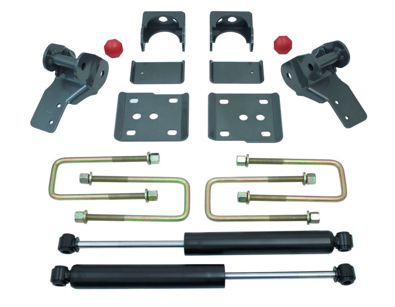MaxTrac 15-17 Ford F-150 2WD 4in Rear Lowering Flip Kit Leaf Springs & Accessories Maxtrac