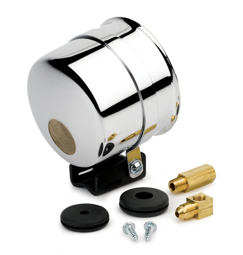Autometer 3-3/8in Pedestal Mount w/ Chrome Cup Gauge Pods AutoMeter