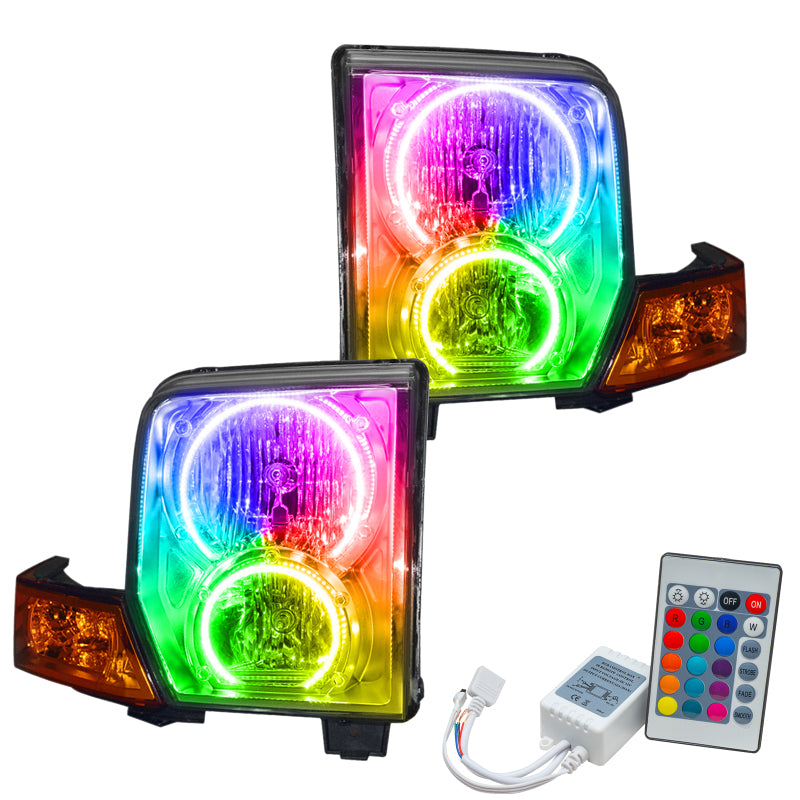 Oracle 06-10 Jeep Commander SMD HL - ColorSHIFT w/ Simple Controller Headlights ORACLE Lighting