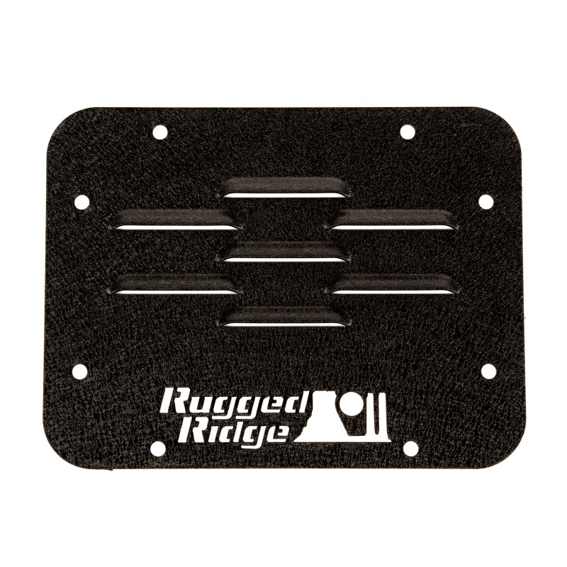 Rugged Ridge Tire Carrier Delete Plate 07-18 Jeep Wrangler JK Spare Tire Carriers Rugged Ridge