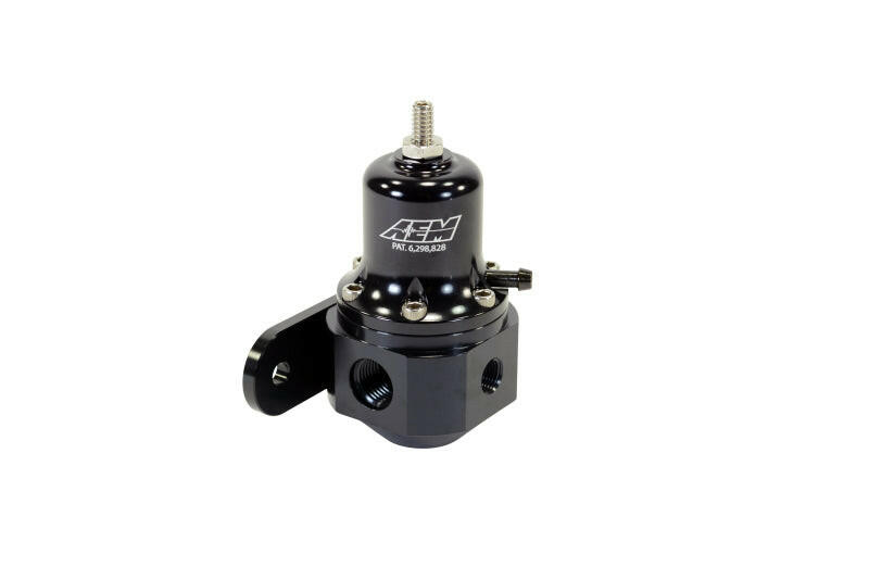 AEM High Capacity Universal Black Adjustable Fuel Pressure Regulator Fuel Pressure Regulators AEM