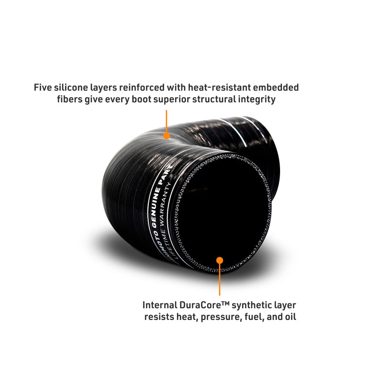 Mishimoto Duracore 3.5in 90 Degree Coupler Silicone Couplers & Hoses Mishimoto