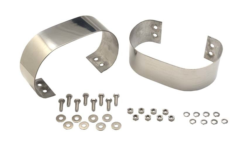 Kentrol 76-95 Jeep CJ/Wrangler YJ Bumperettes Pair - Polished Silver Bumper Accessories Kentrol