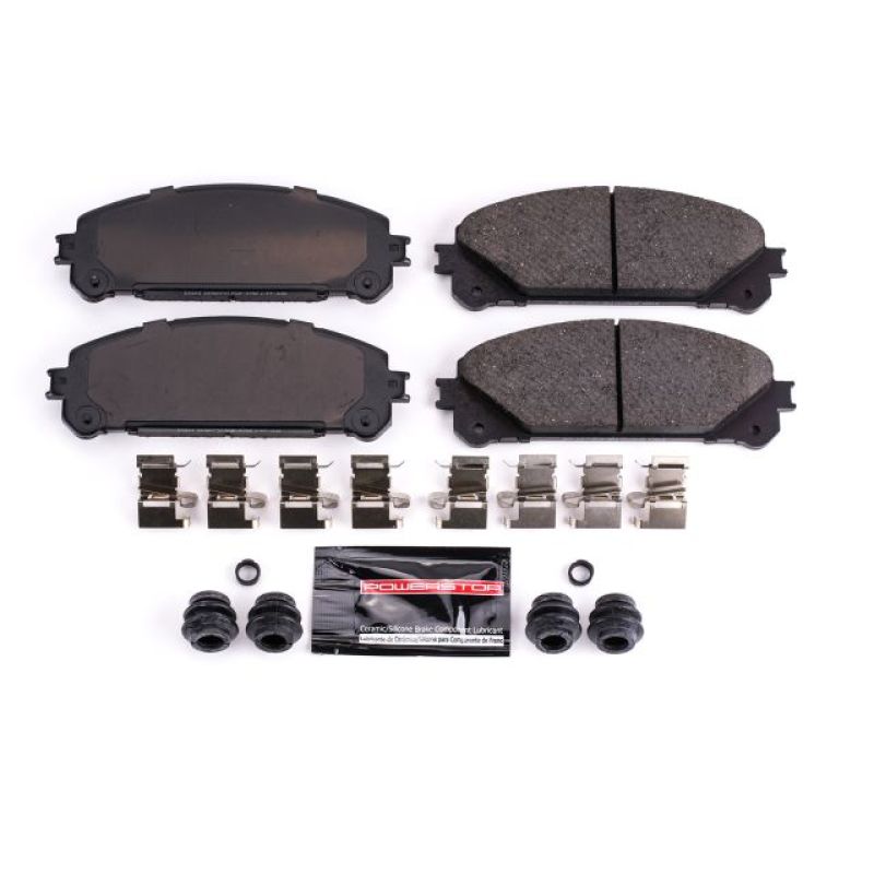 Power Stop 15-17 Lexus NX200t Front Z23 Evolution Sport Brake Pads w/Hardware Brake Pads - Performance PowerStop