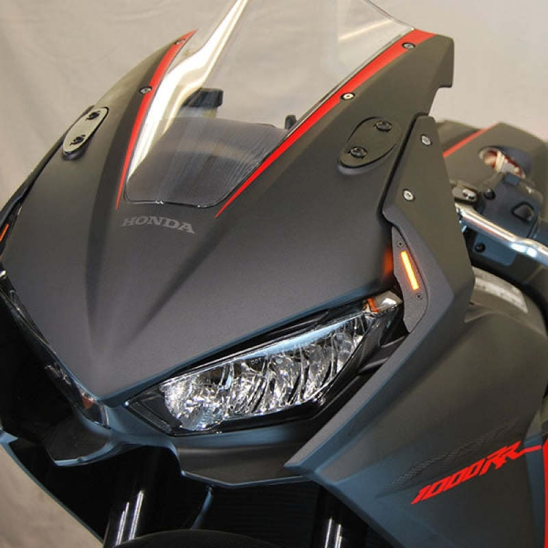 New Rage Cycles 17+ Honda CBR 1000RR Front Signals w/Load EQ Lights Corner New Rage Cycles