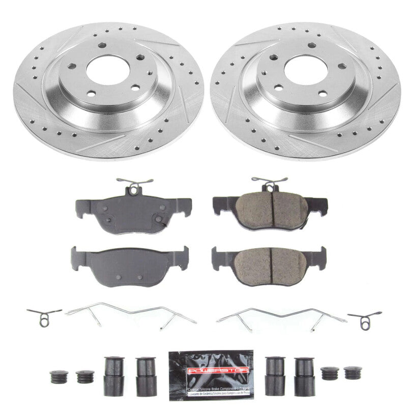 Power Stop 20-22 Mazda CX-30 Rear Z23 Evolution Brake Kit Brake Kits - Performance D&S PowerStop