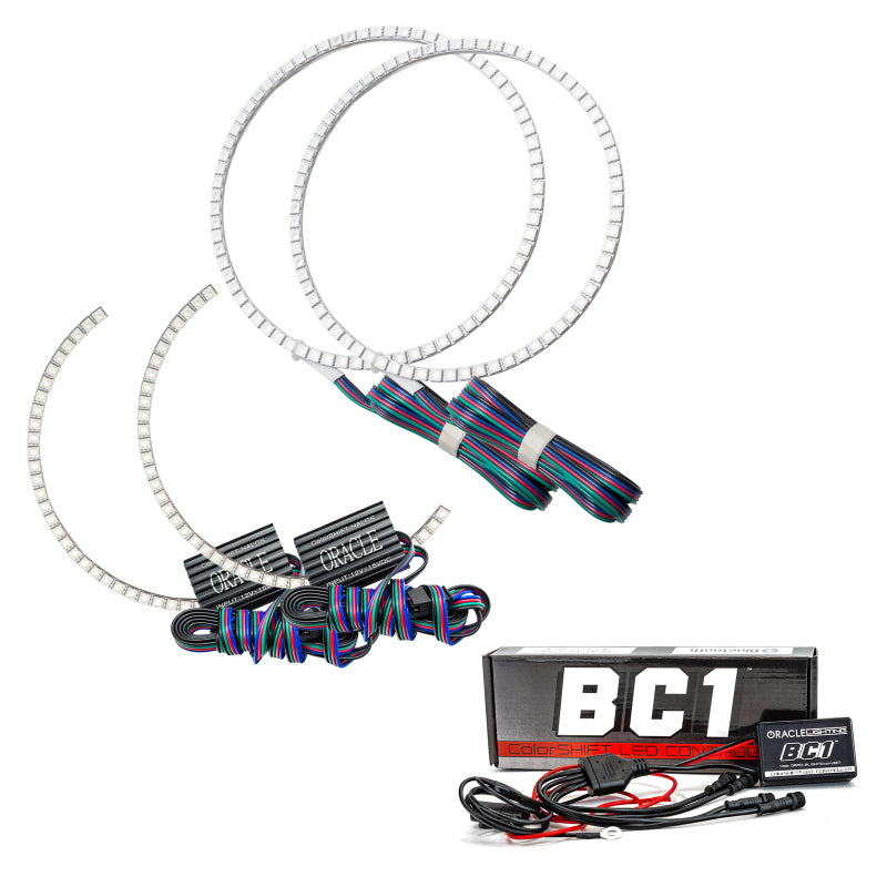 Oracle Toyota Tundra 14-17 Dual Halo Kit - ColorSHIFT w/ BC1 Controller Headlights ORACLE Lighting