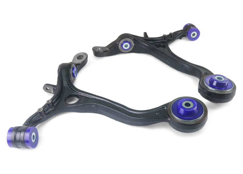 SuperPro 04-09 Acura TSX Front Lower Control Arm Set W/ Bushings Control Arms Superpro