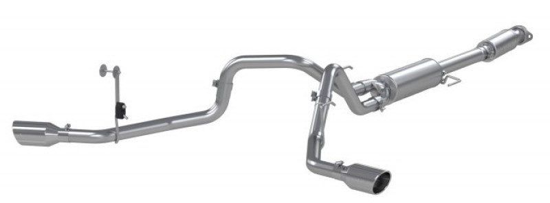 MBRP 2021+ Ford F-150 5.0L/3.5L/ 2.7L Ecoboost 3in Cat Back 2.5in Dual Split Exit T409 Exhaust Catback MBRP
