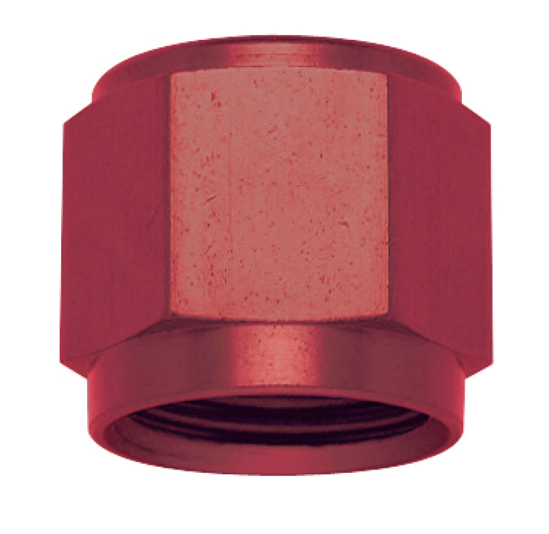 Fragola -6AN Tube Nut - Red Hardware - Singles Fragola