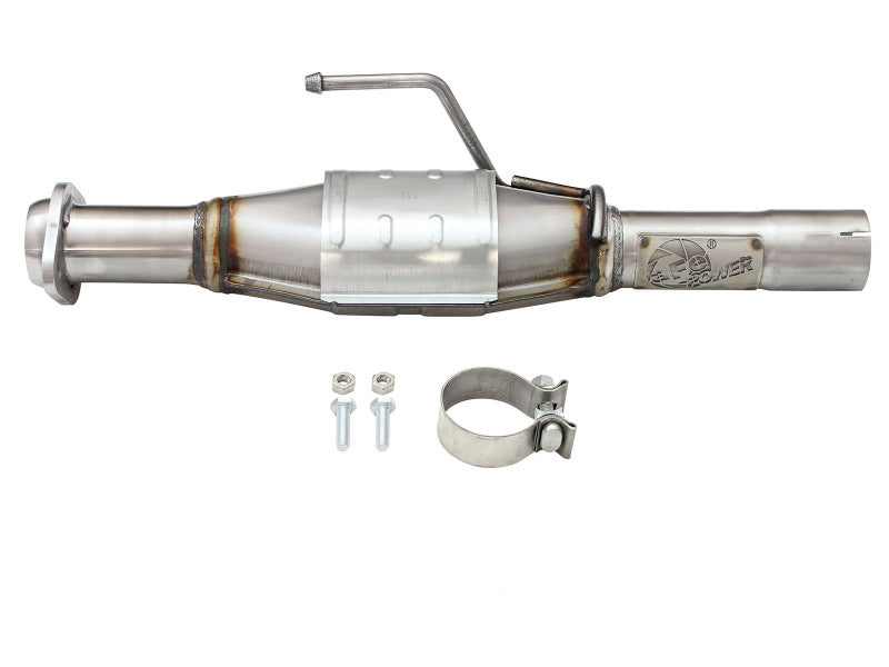 aFe Power Direct Fit Catalytic Converter Replacements Rear 04-06 Jeep Wrangler (TJ/LJ) I6-4.0L Catalytic Converter Direct Fit aFe