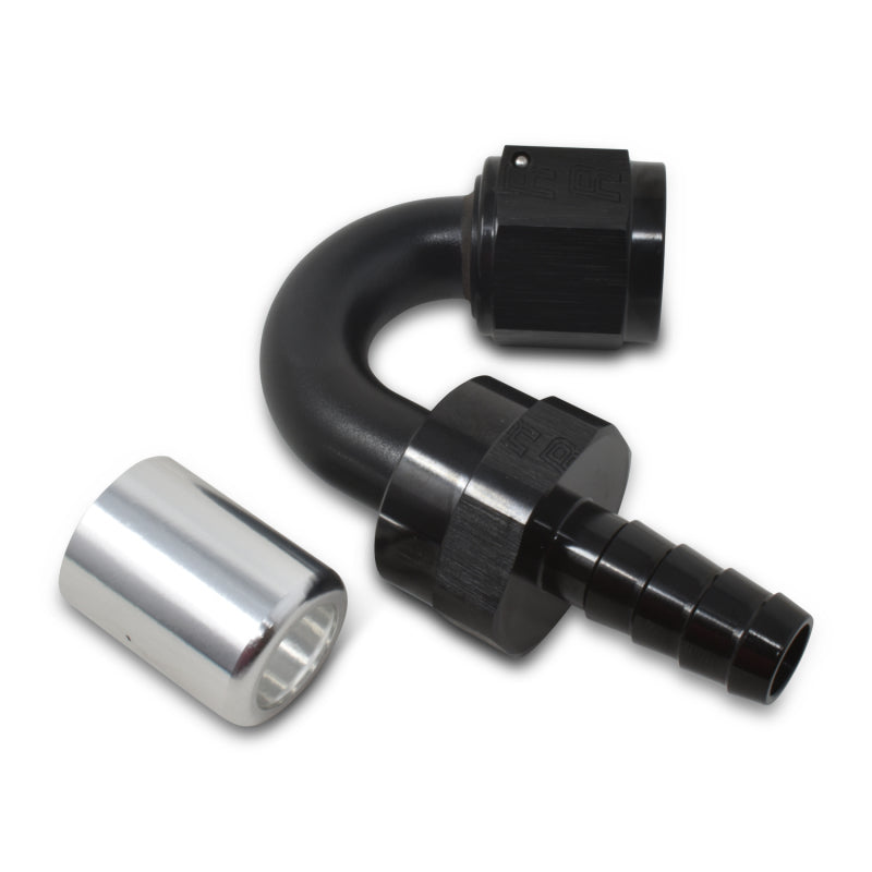 Russell Performance -6 AN Proclassic Crimp 150 Degree End (O.D. 0.600) Fittings Russell