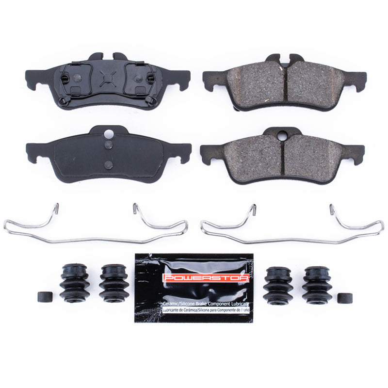 Power Stop 04-08 Mini Cooper Rear Z23 Evolution Sport Brake Pads w/Hardware Brake Pads - Performance PowerStop