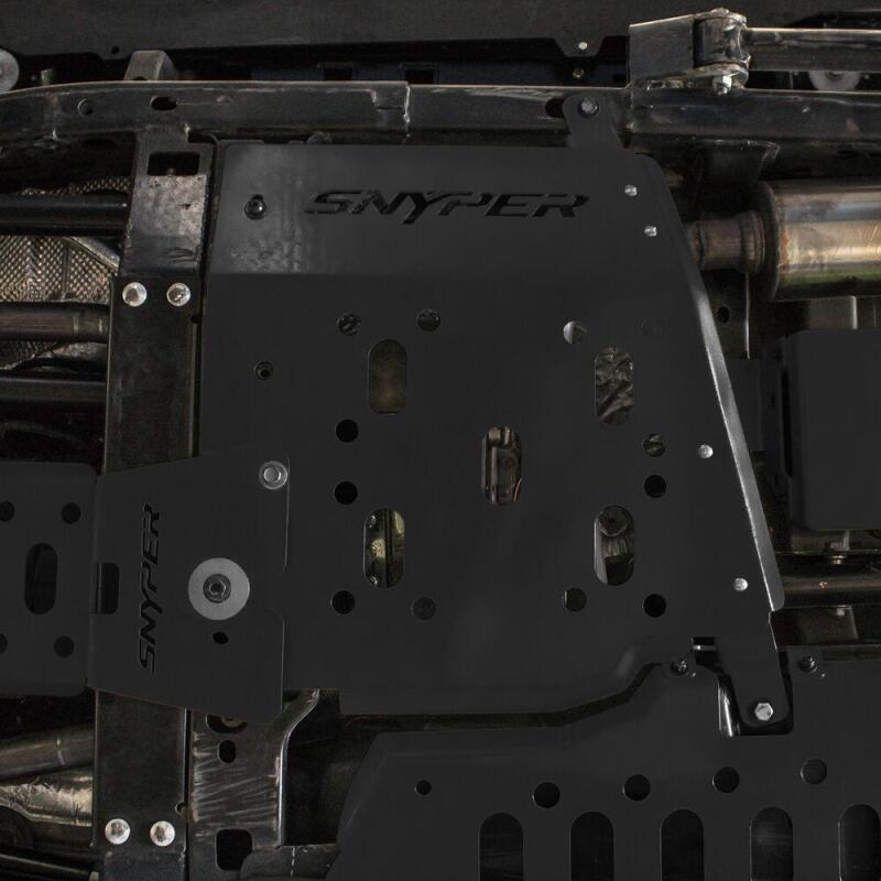 Westin/Snyper 07-17 Jeep Wrangler Transfer Case Skid Plate - Textured Black Skid Plates Westin