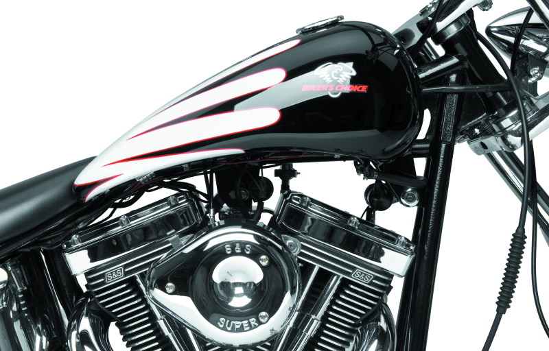Bikers Choice 85-99 Softail 1 Piece stretched 4.2 Gallon Fuel Tank Custom Fuel Tanks Bikers Choice