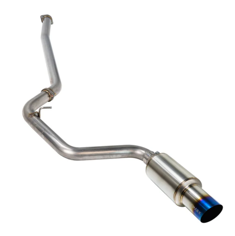 Remark 08-14 Subaru WRX / STI Hatch Cat-Back Exhaust R1 Spec Single Exit Titanium Catback Remark
