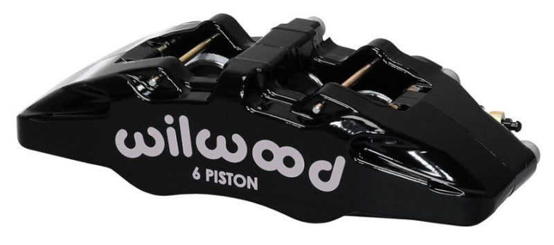 Wilwood Caliper-Forged Dynapro 6 5.25in Mount-L/H 1.62/1.38in/1.38in Pistons 1.10in Disc Brake Calipers - Perf Wilwood