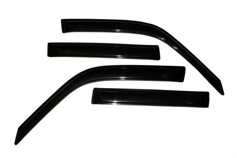 AVS 91-97 Toyota Land Cruiser Ventvisor Outside Mount Window Deflectors 4pc - Smoke Wind Deflectors AVS