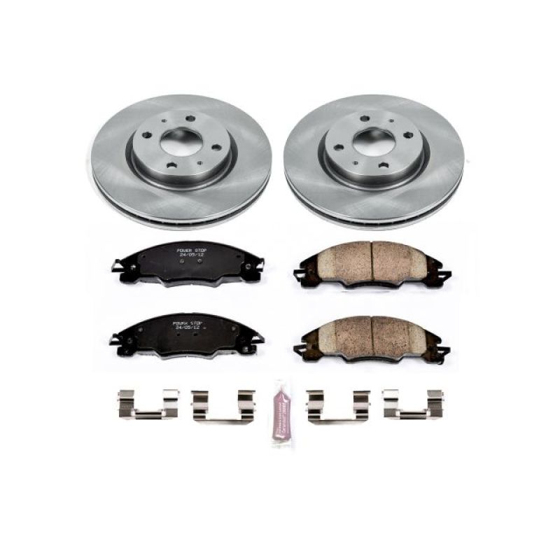 Power Stop 08-11 Ford Focus Front Autospecialty Brake Kit Brake Kits - OE PowerStop