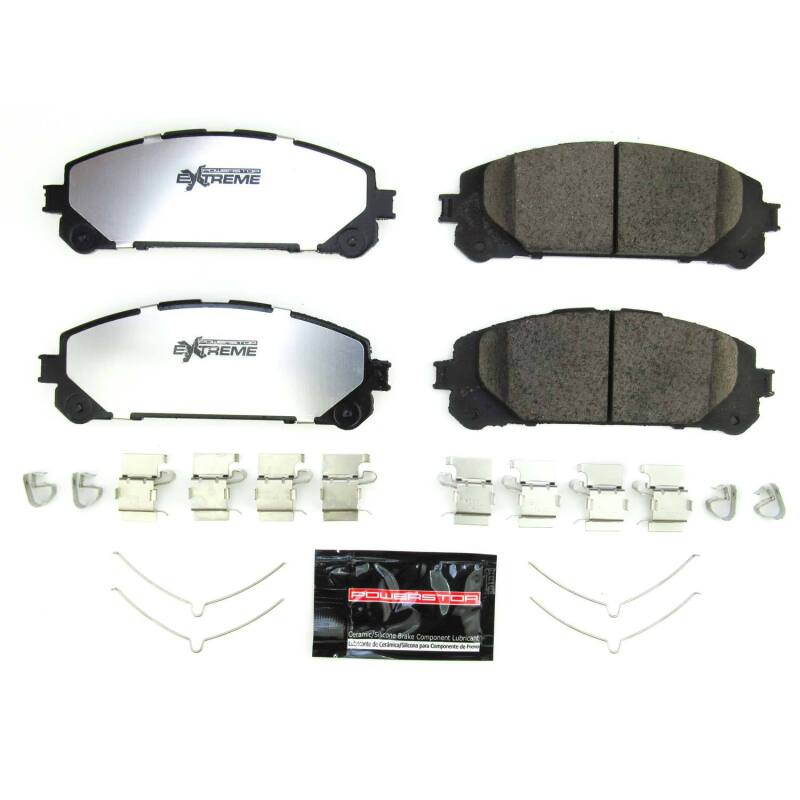 Power Stop 20-21 Toyota Highlander Front Z36 Truck & Tow Brake Pads w/Hardware Brake Pads - Performance PowerStop