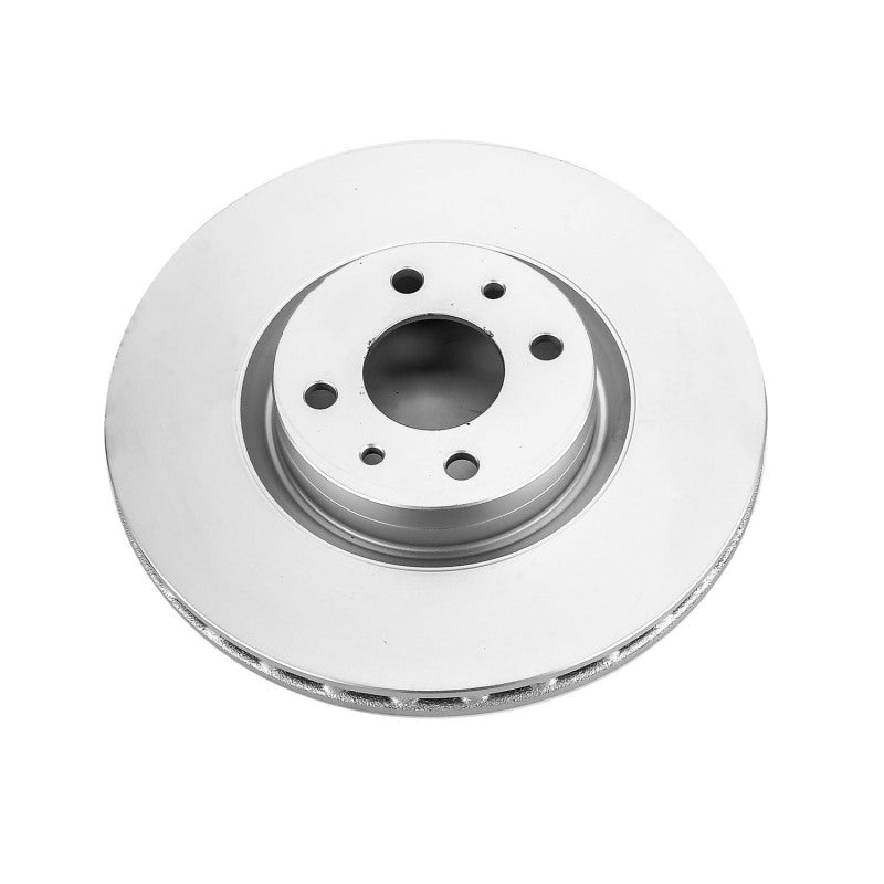 Power Stop 12-18 Fiat 500 Front Evolution High Carbon Geomet Coated Rotor Brake Rotors - OE - Cryo PowerStop