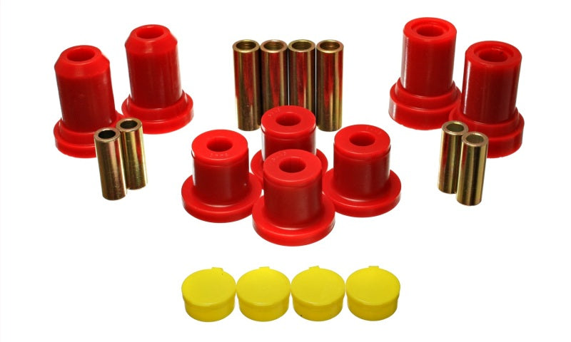 Energy Suspension F150 2Wd Frt Cab Set - Red Bushing Kits Energy Suspension