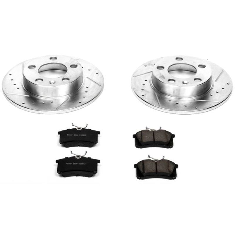 Power Stop 98-10 Volkswagen Beetle Rear Z23 Evolution Sport Brake Kit Brake Kits - Performance D&S PowerStop