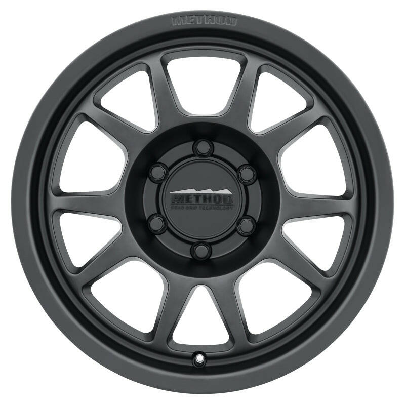 Method MR702 16x8 0mm Offset 6x5.5 106.25mm CB Matte Black Wheel Wheels - Cast Method Wheels