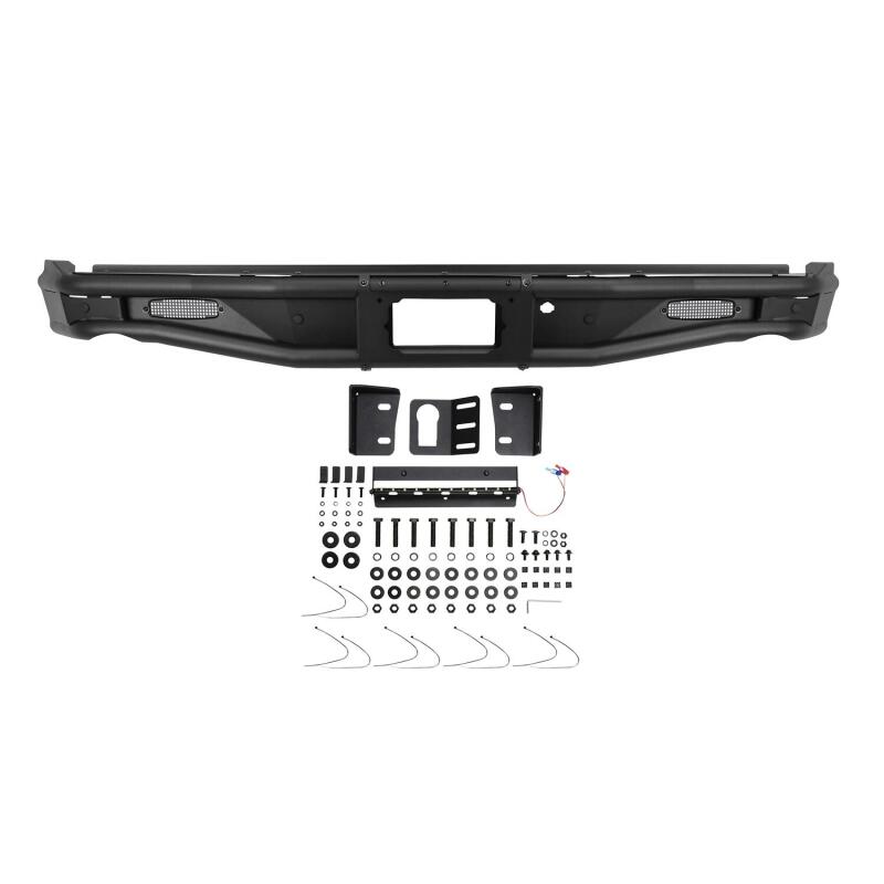 Westin 17-20 Ford F-150 Raptor Outlaw Rear Bumper - Tex. Blk Bumpers - Steel Westin